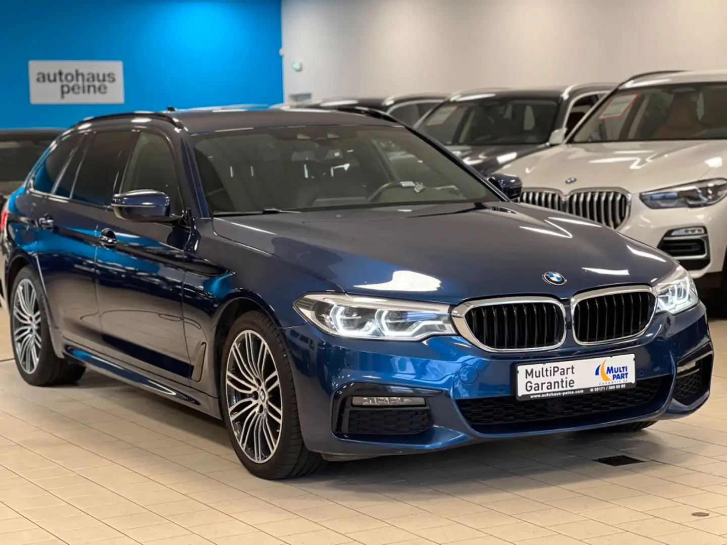 BMW 540 dxDrive/Aut/NaviBus/ParkAss/LED/M-Sportpaket Blau - 1