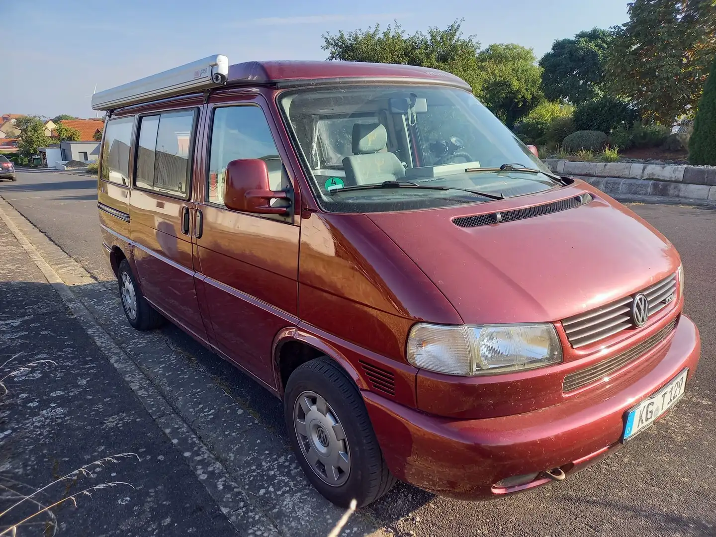 Volkswagen T4 California Coach Rouge - 1