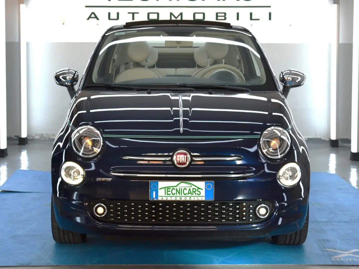 Fiat 500C 500C III 1.2 Riva 69cv Bleu - 1
