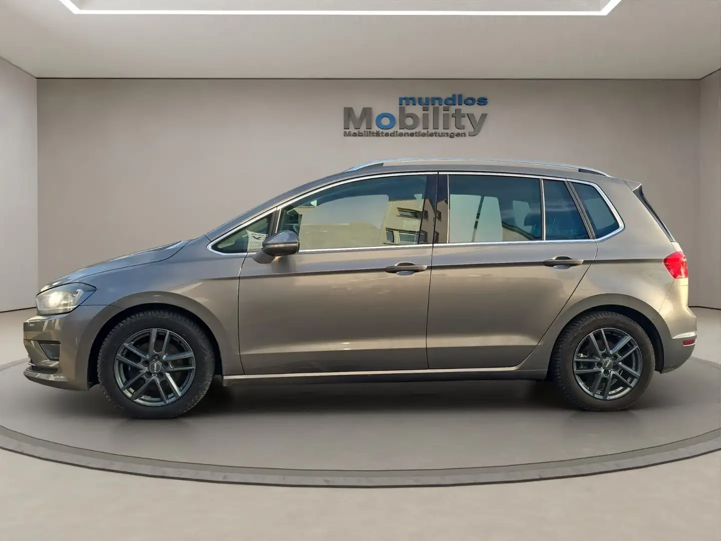 Volkswagen Golf Sportsvan 2.0 TDI Xenon Lane Pano ACC AHK Gris - 2