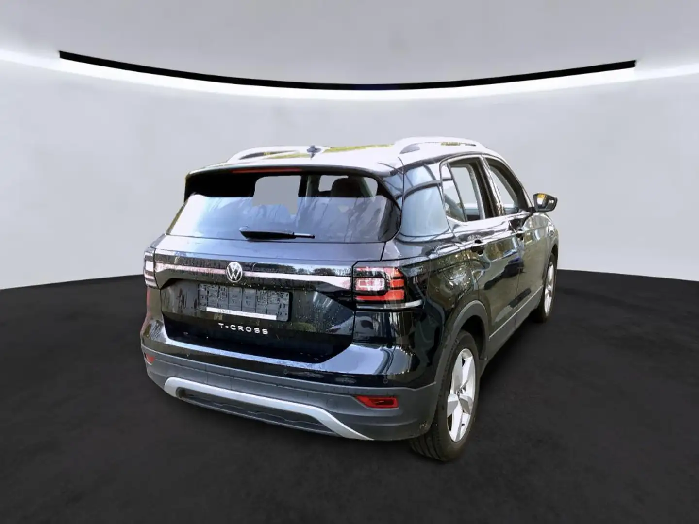 Volkswagen T-Cross 1.0 TSI Style PDC Sitzhzg. APP-Connect Schwarz - 2