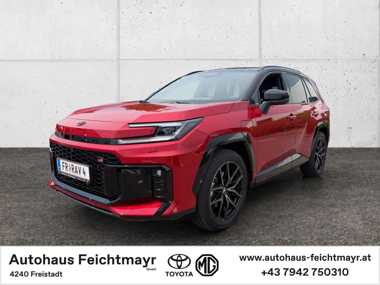 Toyota RAV 4 2,5 VVT-i Plug-In AWD-i GR-Sport 5t. Rot - 1