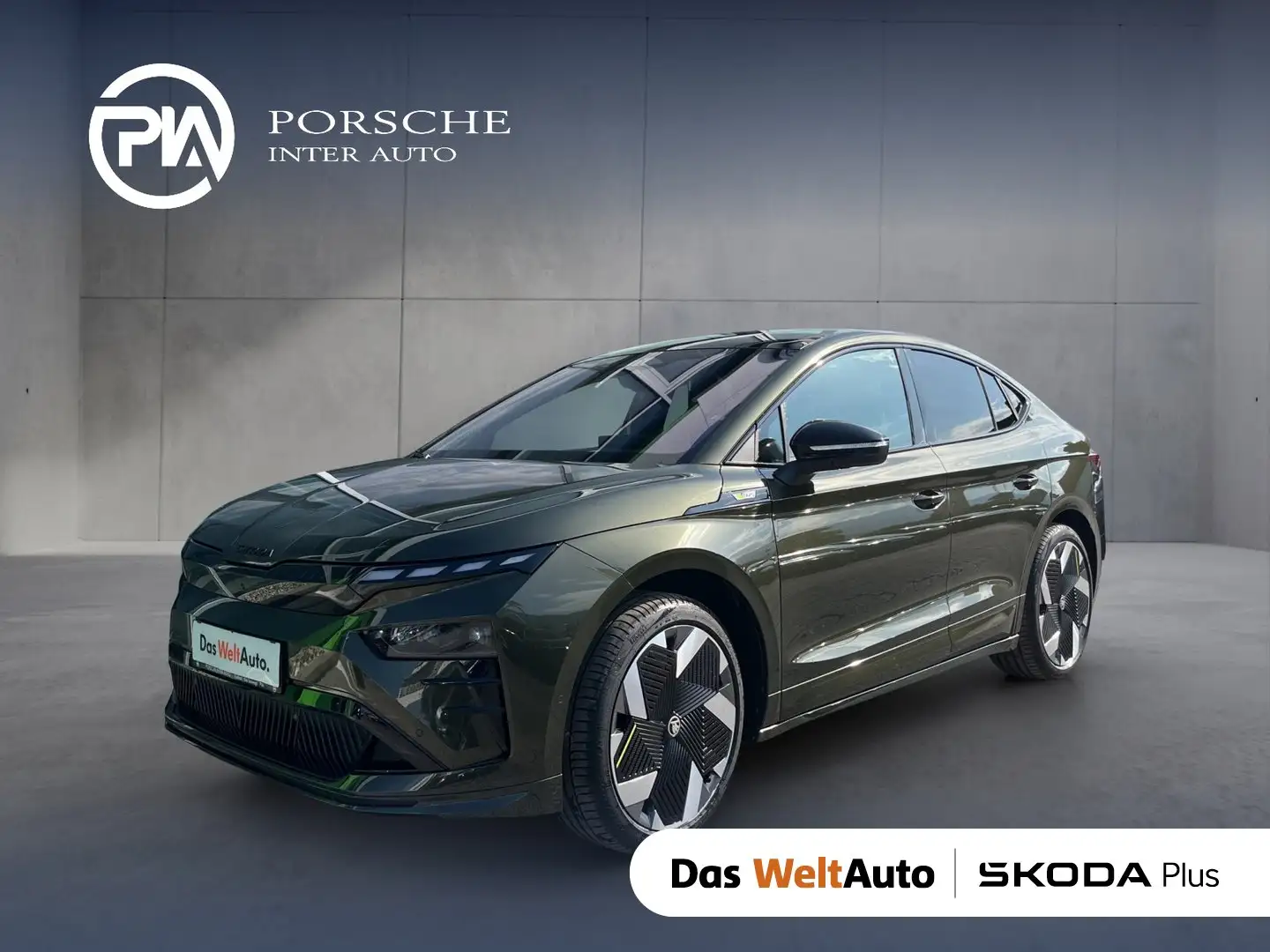 Skoda Enyaq Coupé RS Grün - 1