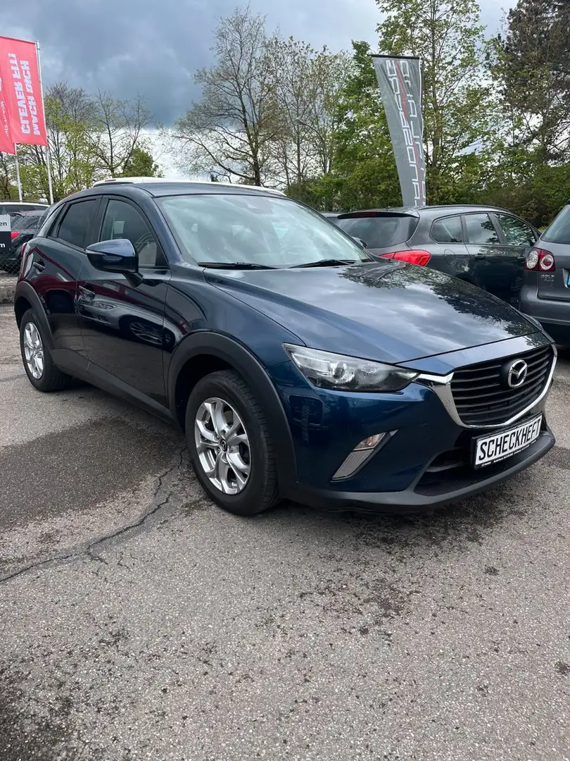 Mazda CX-3 Center-Line*NAVI*SHZ*PDC*SCHECKHEFT* Bleu - 1