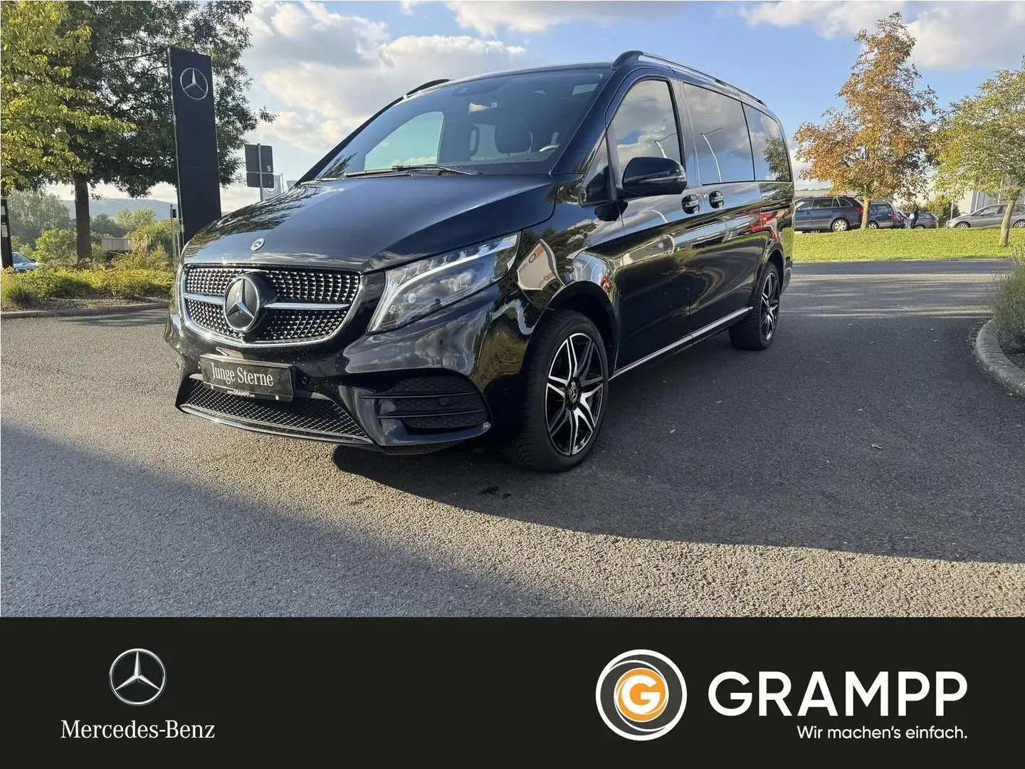 Mercedes-Benz V 300 d 4matic AVA AMG*PANO*DISTRONIC*STANDH.*360 Noir - 1