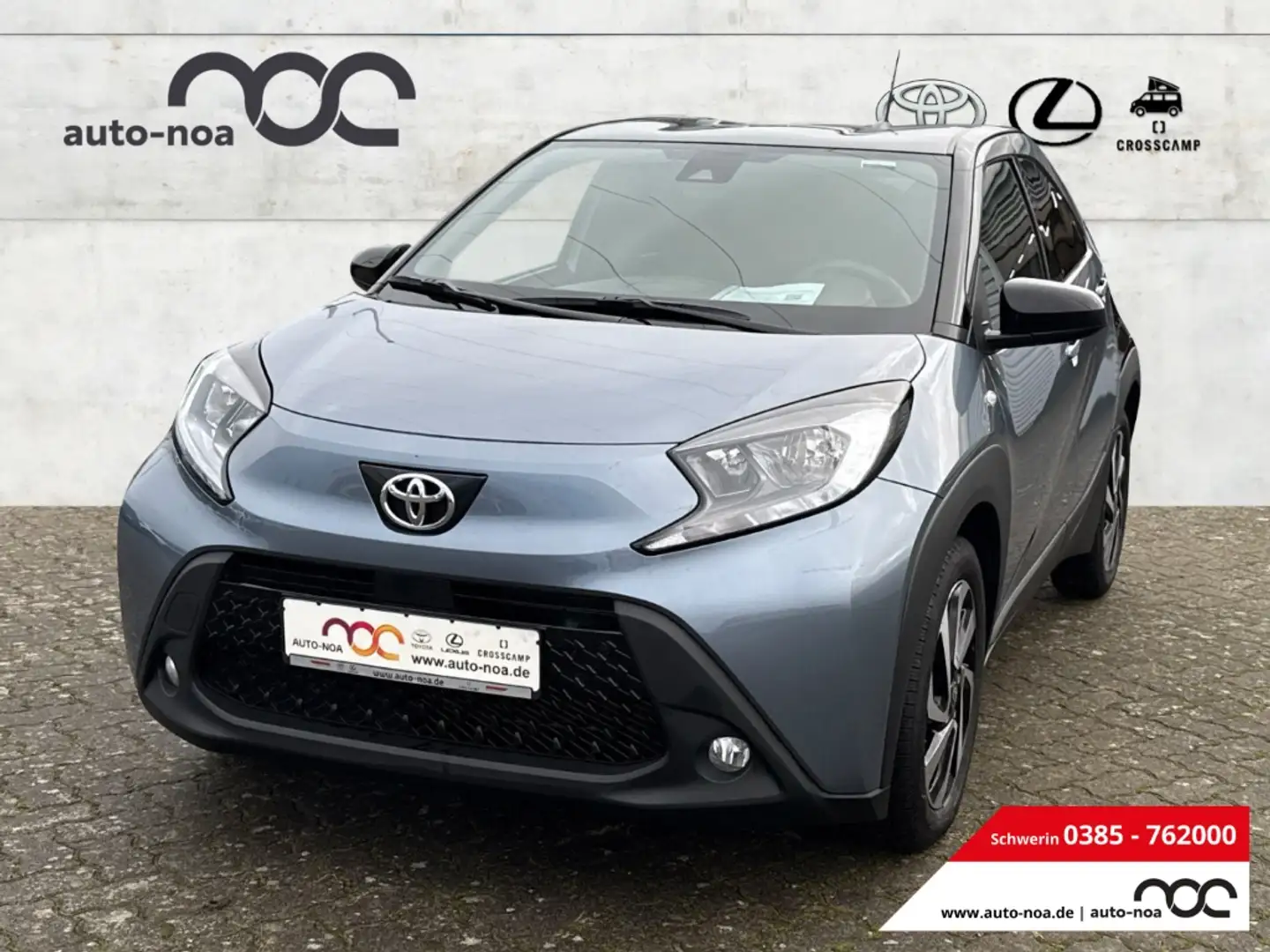 Toyota Aygo X Teamplayer Apple CarPlay Android Auto Musikstreami Grau - 1
