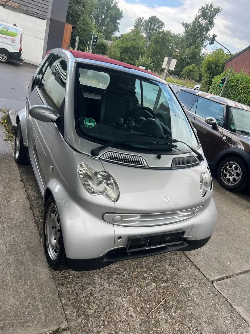 smart forTwo cabrio pure,Leder,Klima,Automatik,El.Verdeck,Top Argent - 1