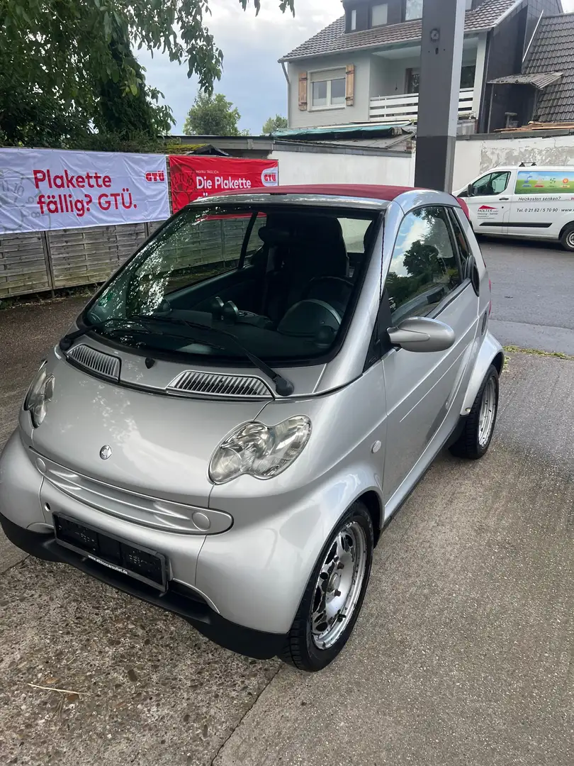 smart forTwo cabrio pure,Leder,Klima,Automatik,El.Verdeck,Top Argent - 2