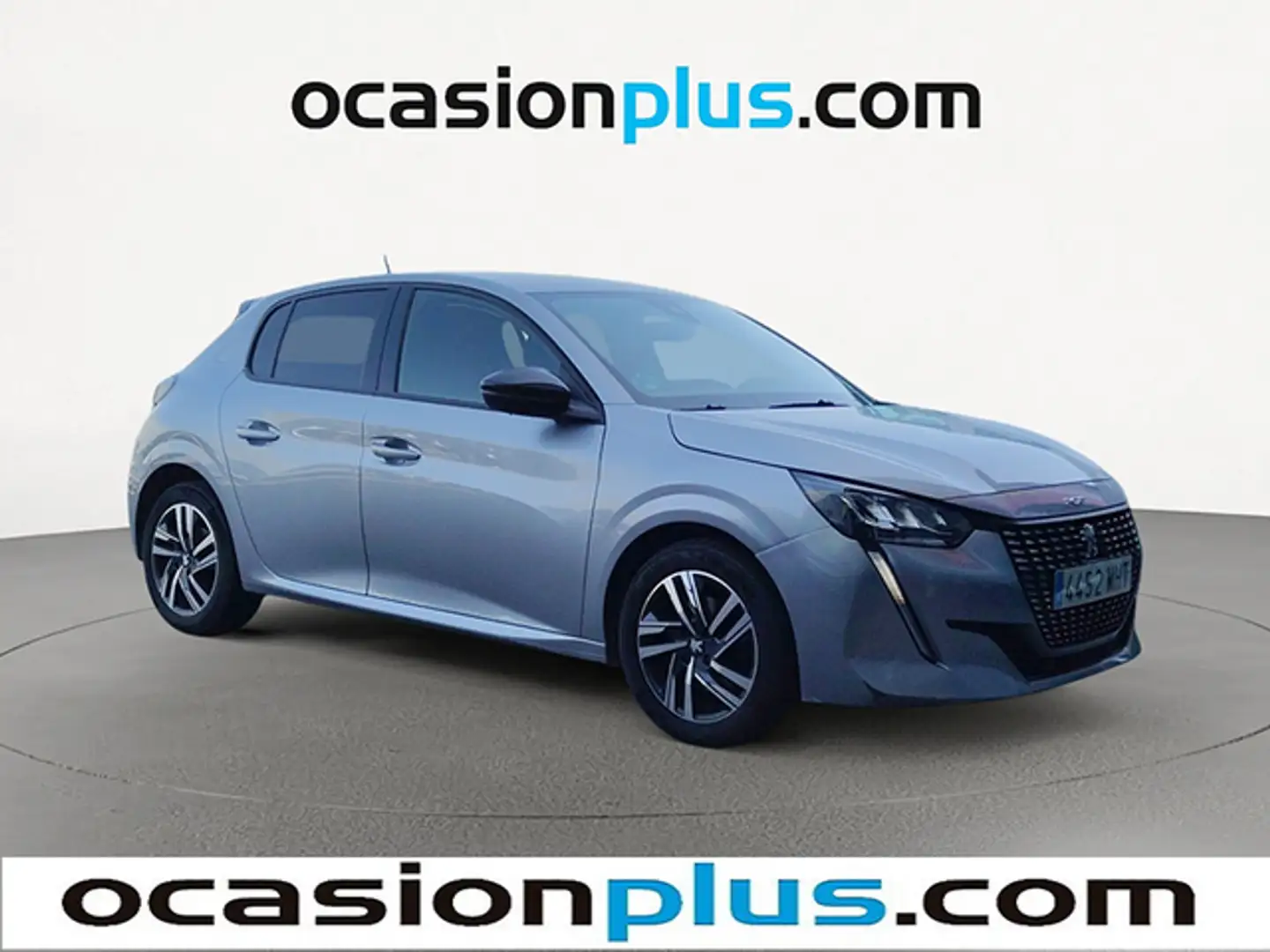 Peugeot 208 1.2 Puretech S&S Allure 100 Gris - 2