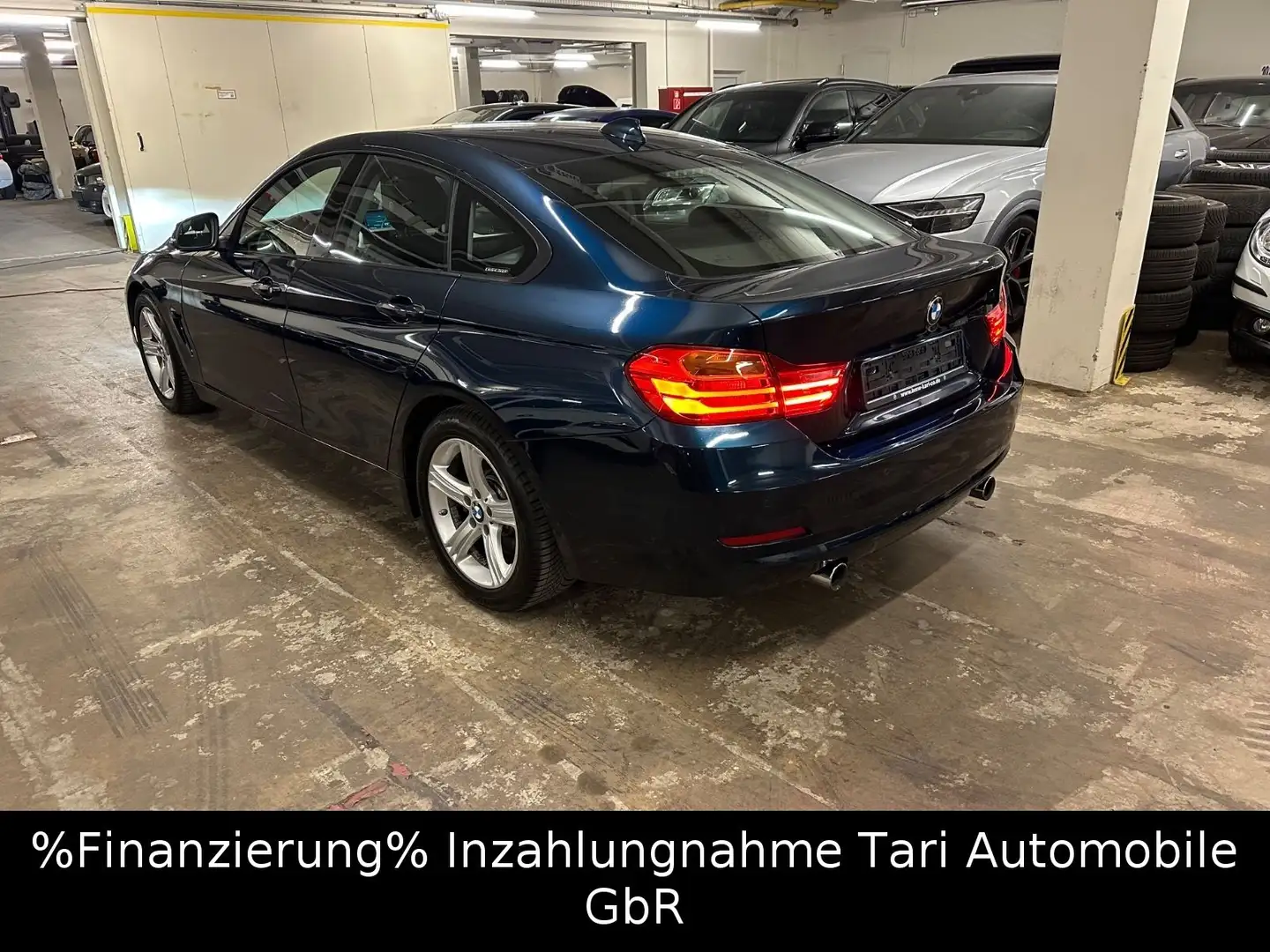 BMW 435 i Gran Coupe Navi-Prof.,Leder,Adp.LED,Keyless Blau - 1