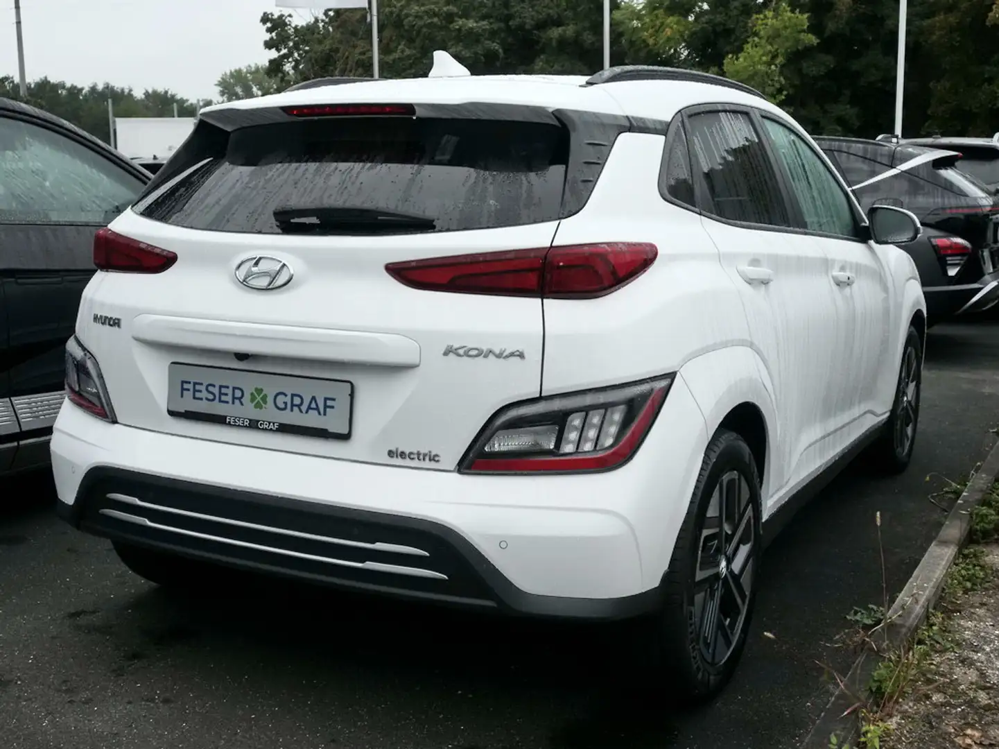Hyundai KONA TREND NAVI CAM LED SHZ LHZ KLIMA CARPLAY Blanc - 2