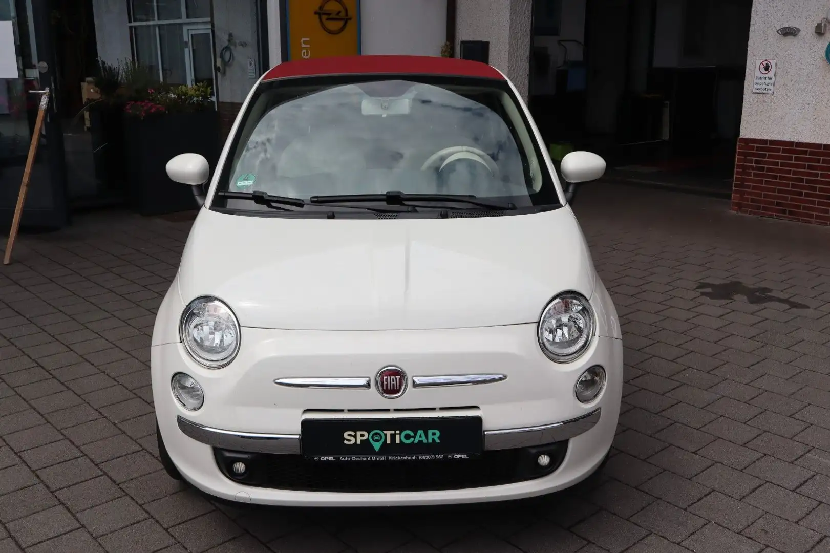 Fiat 500 Weiß - 2