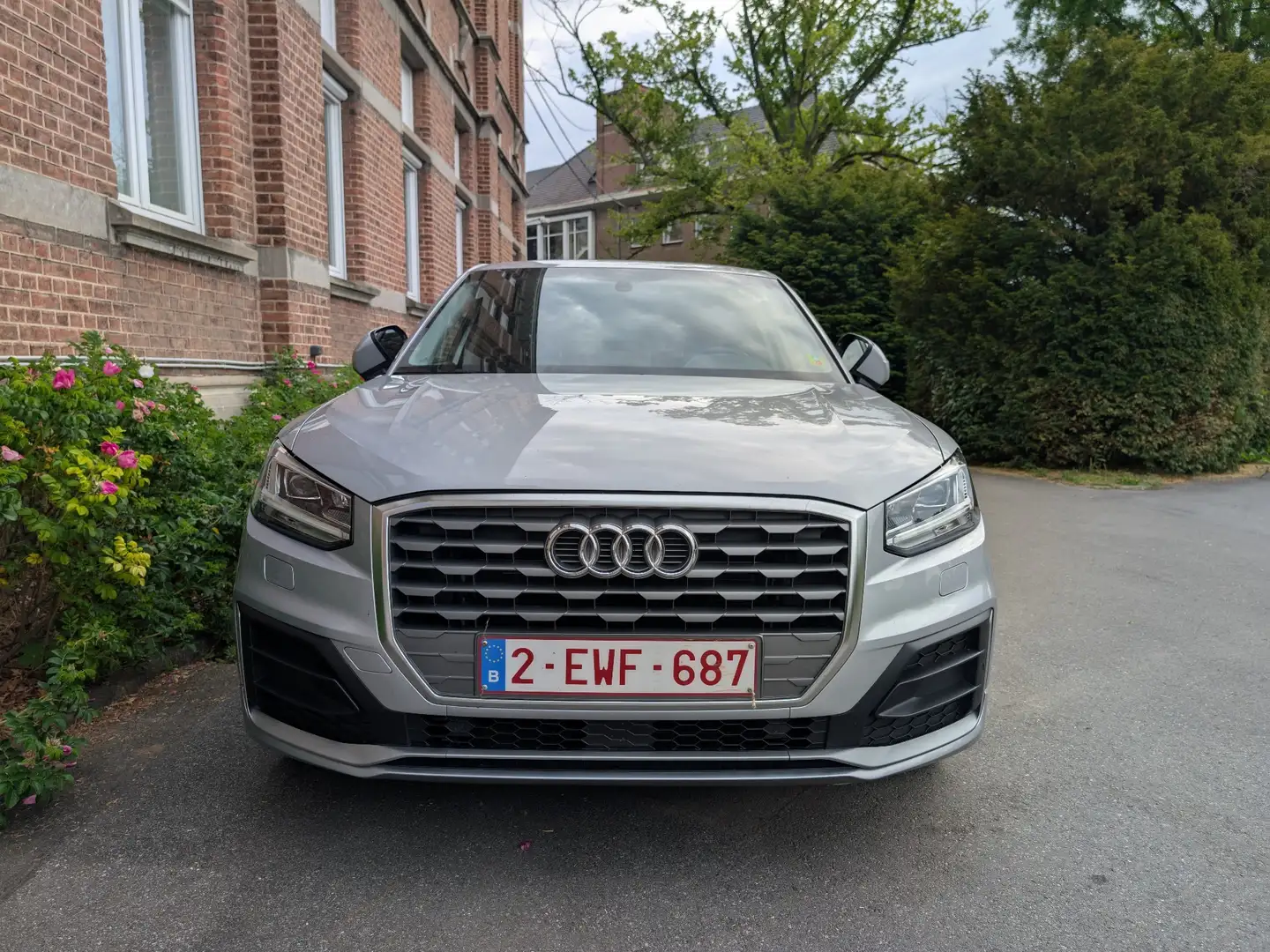 Audi Q2 Q2 S-LINE 1.6 |CUIR/HAYON ELEC/CARPLAY/S.CHAUFFANT Argent - 2