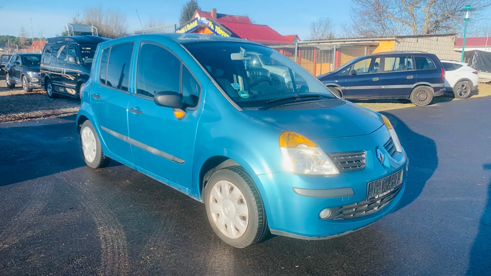 Renault Modus Cite"1.HAND"KLIMA"SCHECKHEFT"77.000 KM"" Kék - 2