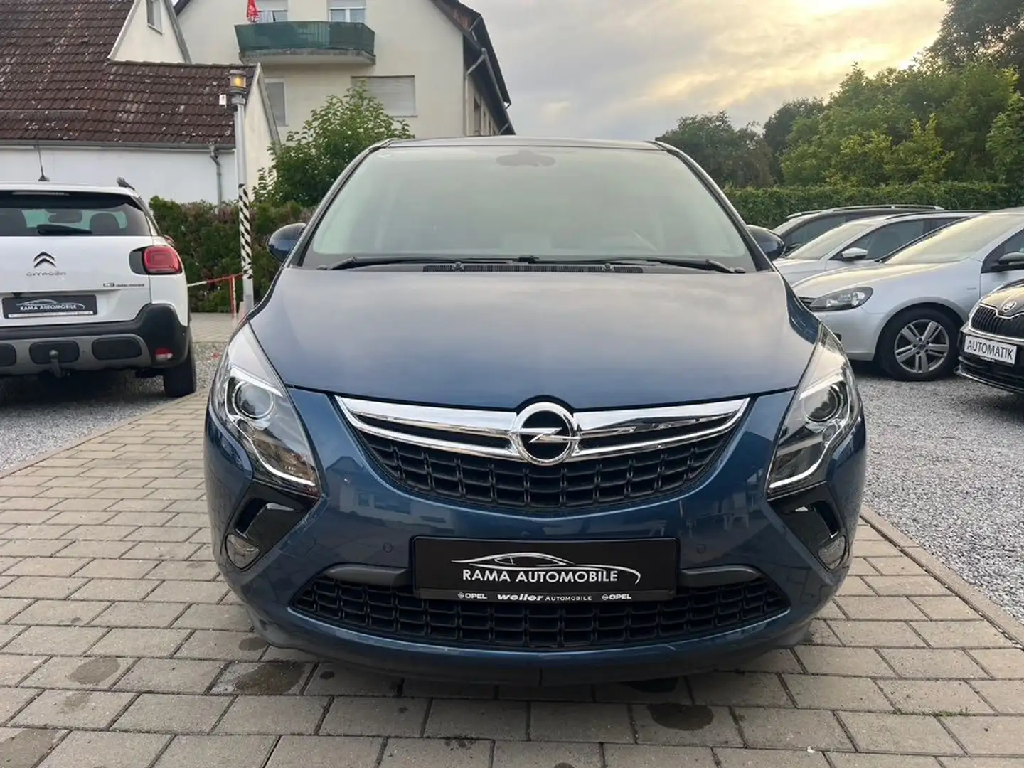 Opel Zafira C Tourer Edition NAVI KAM AHK PDC 1HAND Bleu - 2