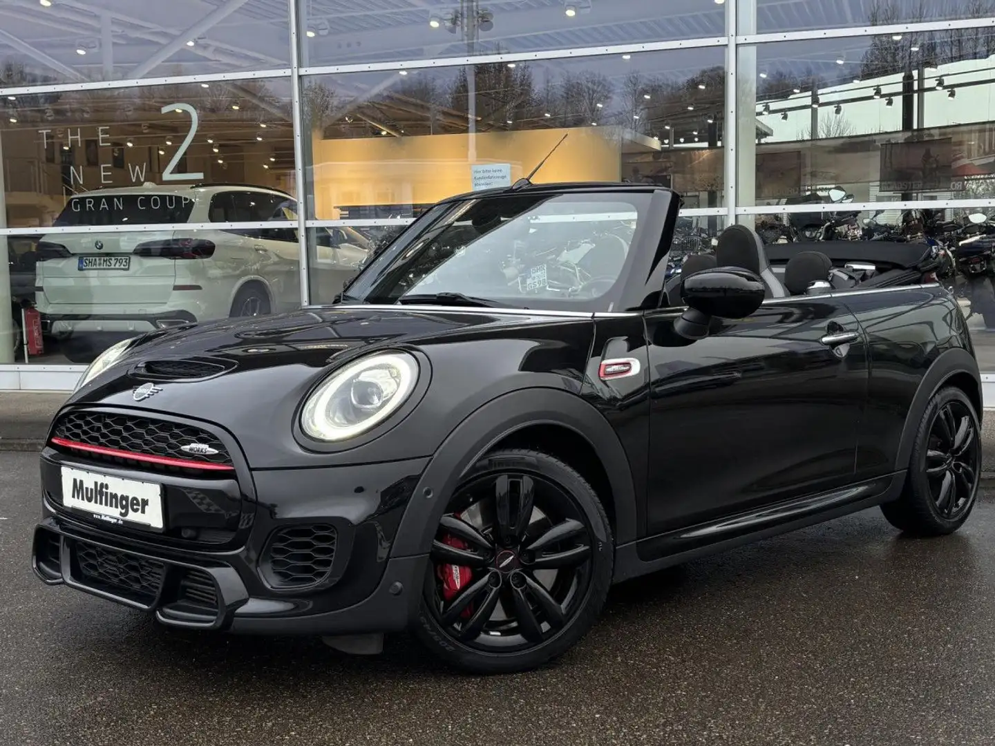 MINI John Cooper Works Cabrio Navi Sitzh.LED ParkAss Schwarz - 2