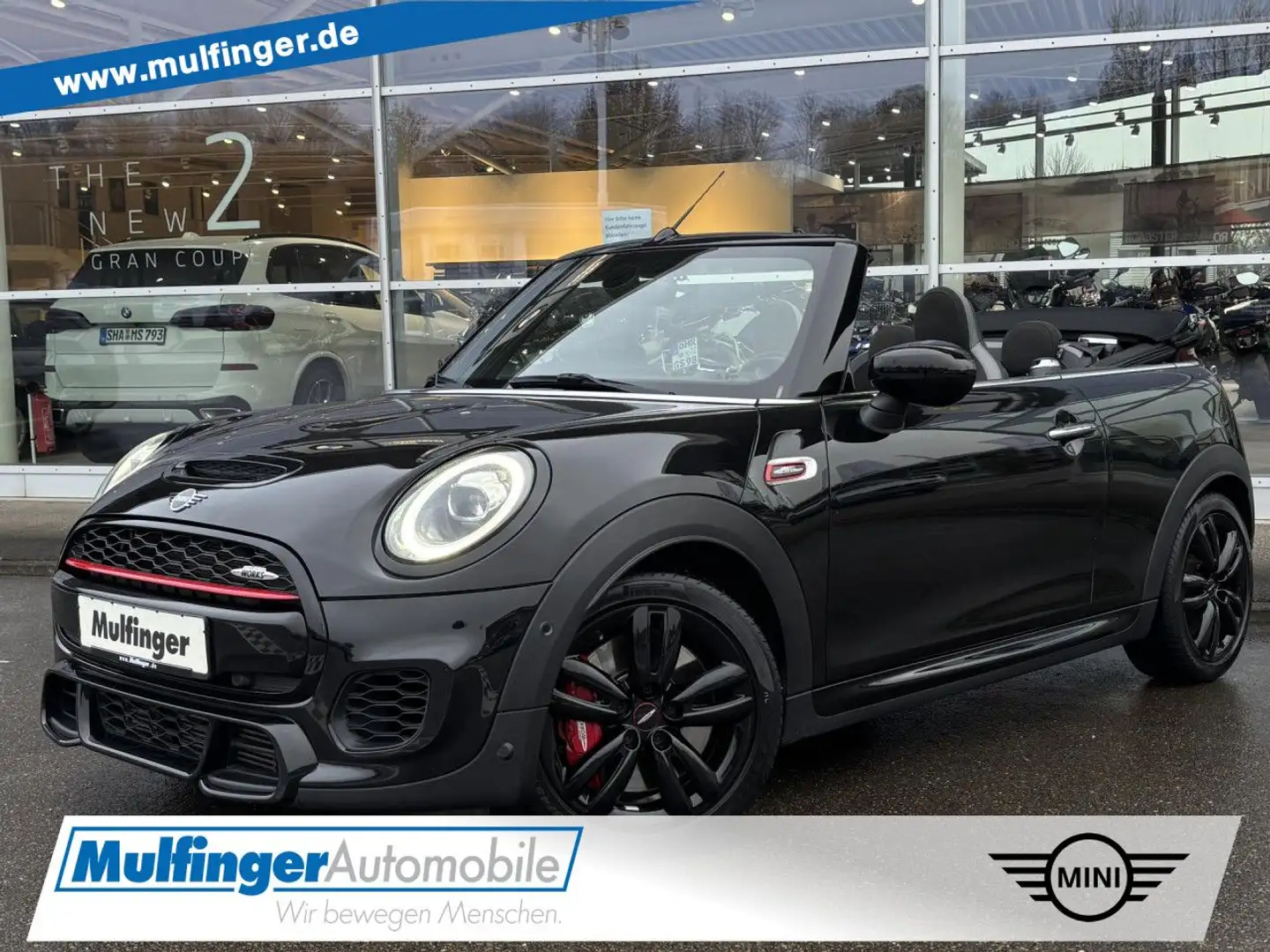 MINI John Cooper Works Cabrio Navi Sitzh.LED ParkAss Schwarz - 1
