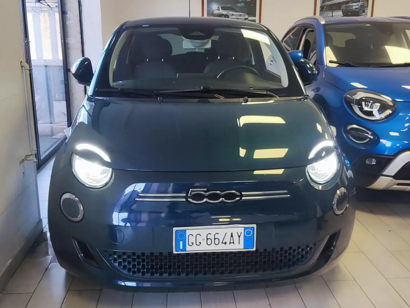 Fiat 500e 500 2021 42 kWh Icon Vert - 1