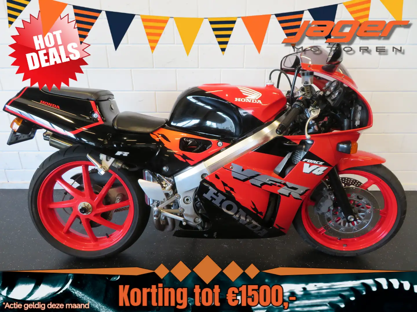 Honda VFR 400 R NC30 RC30 NSR TOPSTAAT!! Rosso - 1