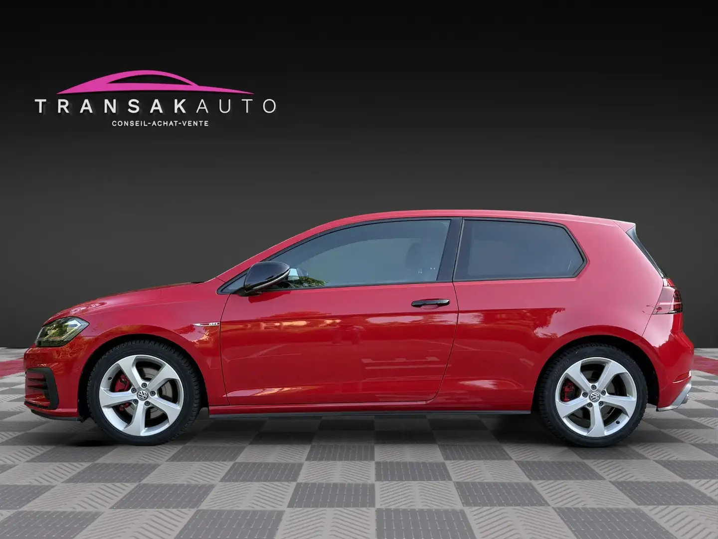 Volkswagen Golf GTI Rouge - 2