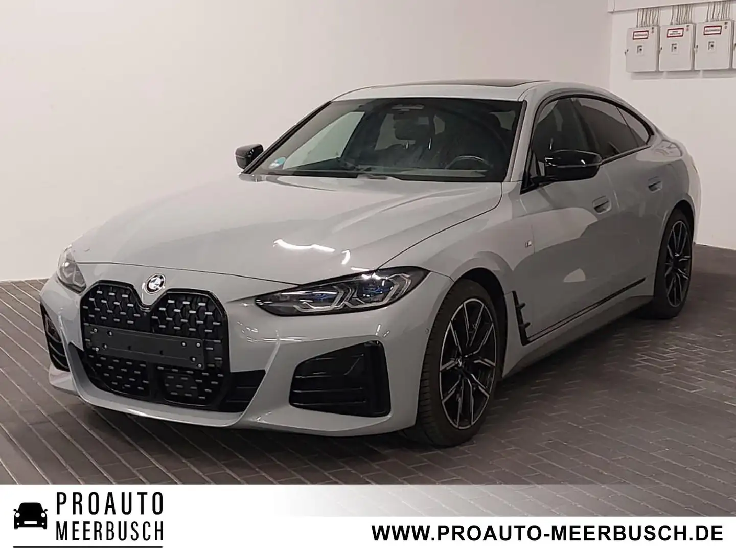 BMW 420 d Gran Coupe xDrive M Sport AHK/ACC/GLSDACH Grau - 1