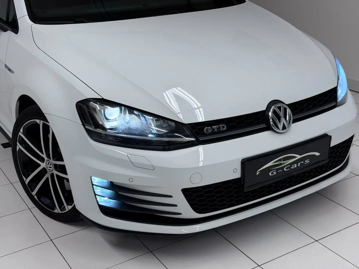 Volkswagen Golf GTD BlueMotion 2,0 TDI Weiß - 2