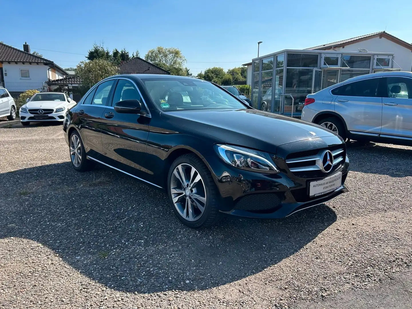 Mercedes-Benz C 180 CGI Lim.*AVANTGARDE*LED-Licht*NAVI*ALU* Schwarz - 1