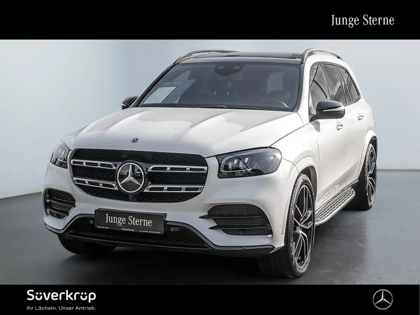 Mercedes-Benz GLS 350 d 4M AMG NIGHT DISTR AIRMATIC PANO SPUR White - 1
