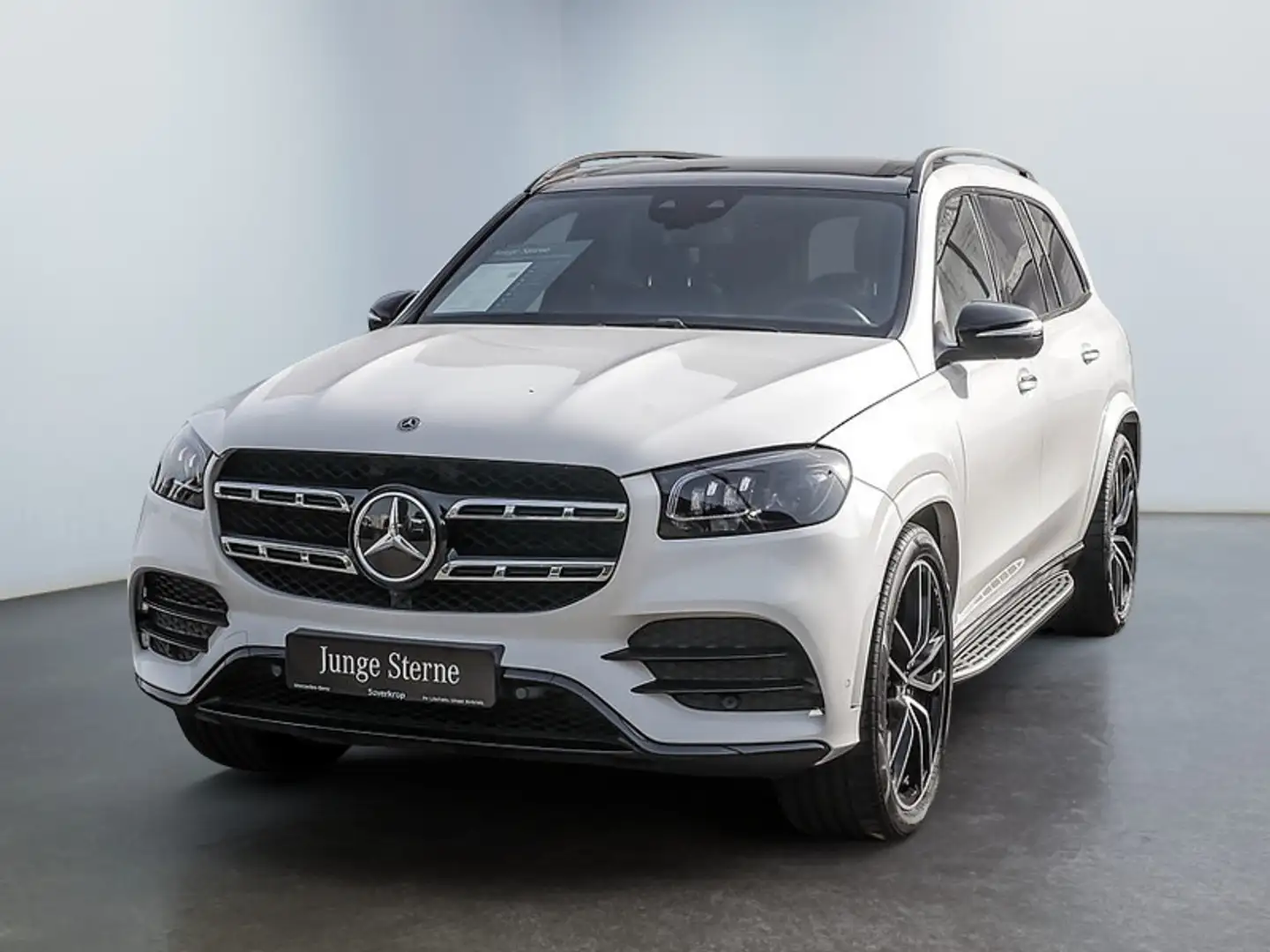 Mercedes-Benz GLS 350 d 4M AMG NIGHT DISTR AIRMATIC PANO SPUR White - 2