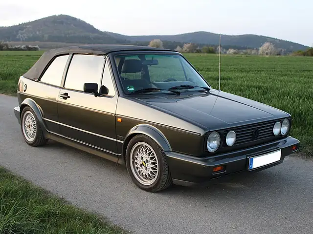 Volkswagen Golf Cabriolet (Sportsitze, Sportfahrwerk, BBS RA)