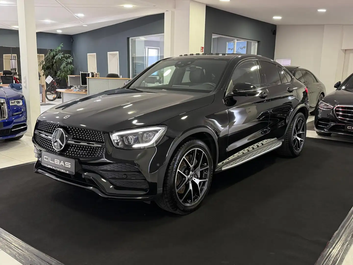 Mercedes-Benz GLC 400 d Coupe AMG-Line*NIGHT*360*DIST*AHK*SPUR Noir - 1