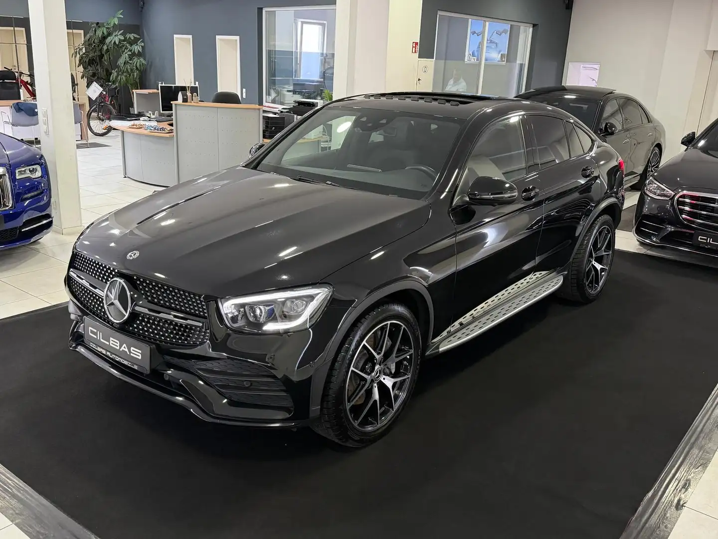 Mercedes-Benz GLC 400 d Coupe AMG-Line*NIGHT*360*DIST*AHK*SPUR Noir - 2