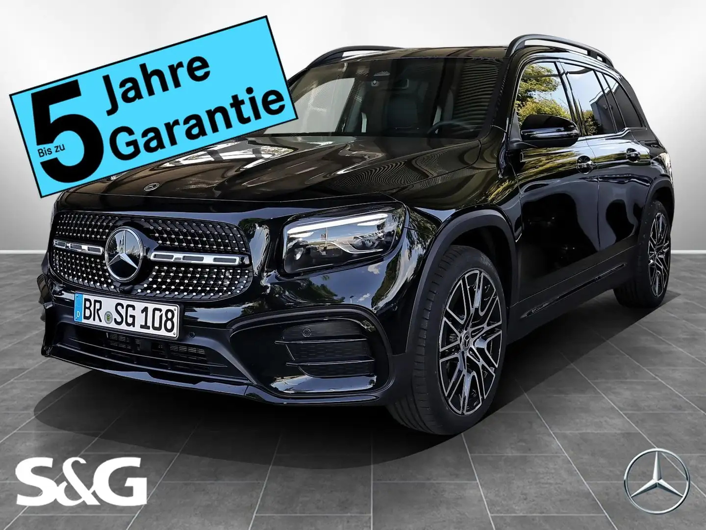 Mercedes-Benz GLB 200 AMG MBUX+RüKam+M-LED+Pano+AHK+Distronic Schwarz - 1