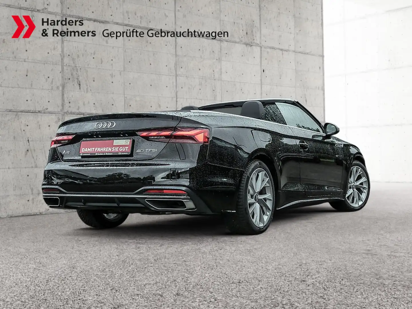 Audi A5 Cabriolet 40 TFSI NAVI ACC AKTIVSITZE LED Schwarz - 2