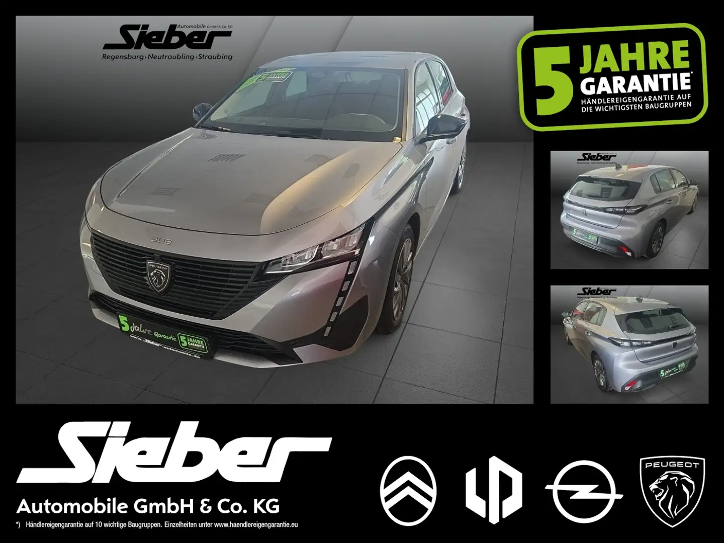Peugeot 308 1.2 PureTech 110 Active Pack *Sitzheizung* Grijs - 1