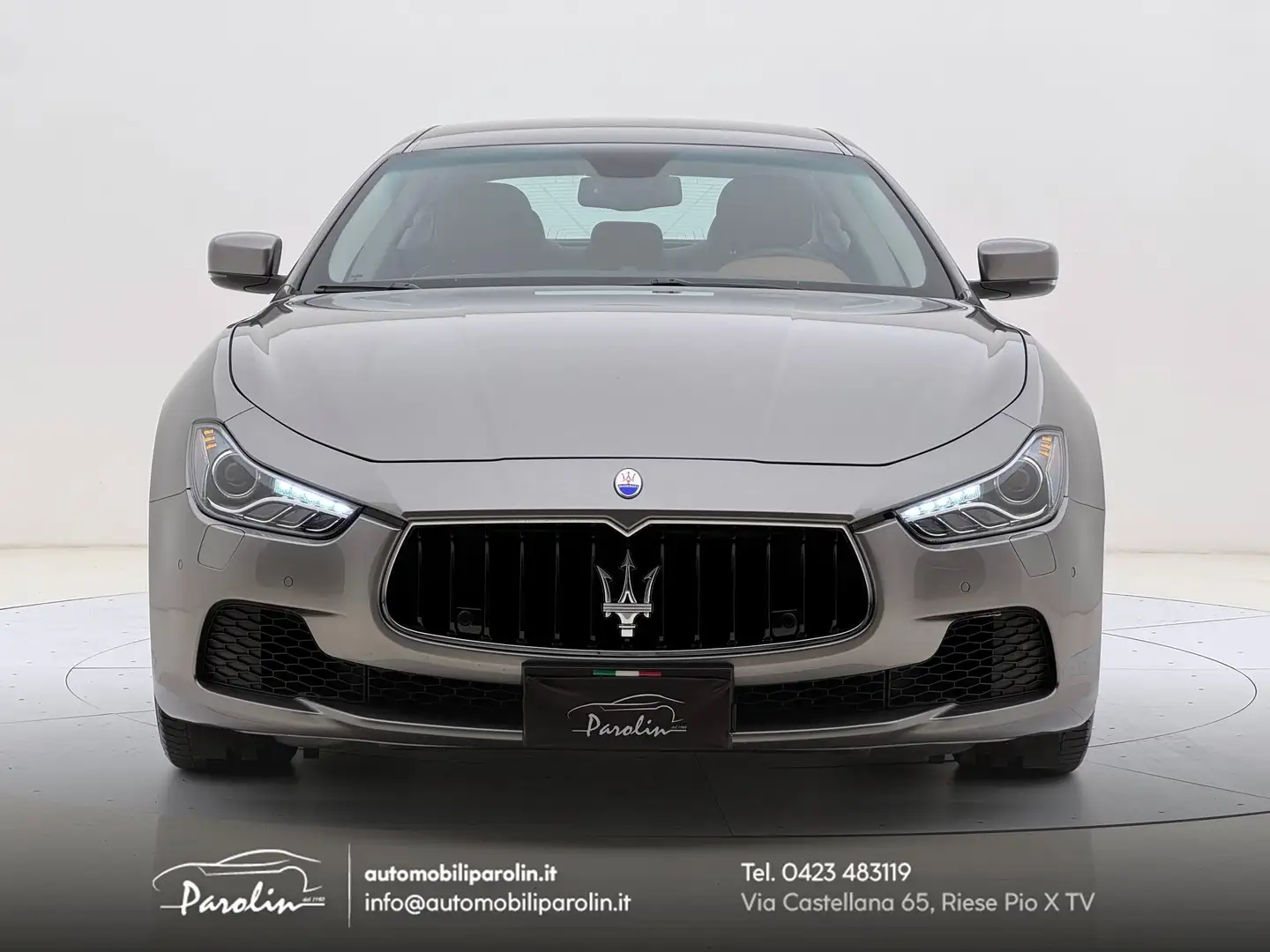 Maserati Ghibli 3.0 V6 ds 250cv auto Pelle-Telecamera-Cerchi 19'' Grigio - 2