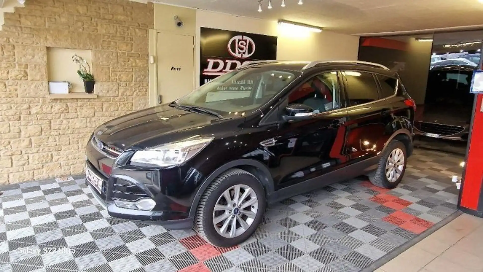 Ford Kuga 2.0TDCI 150 GPS RADAR REGUL TBE Noir - 1