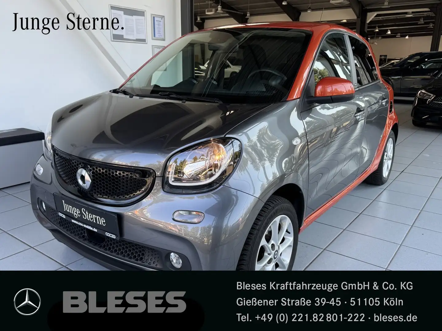 smart forFour 52 kW Passion+Cool&Audio+LED&Sensor+SHZ+Komfort BC Gris - 1
