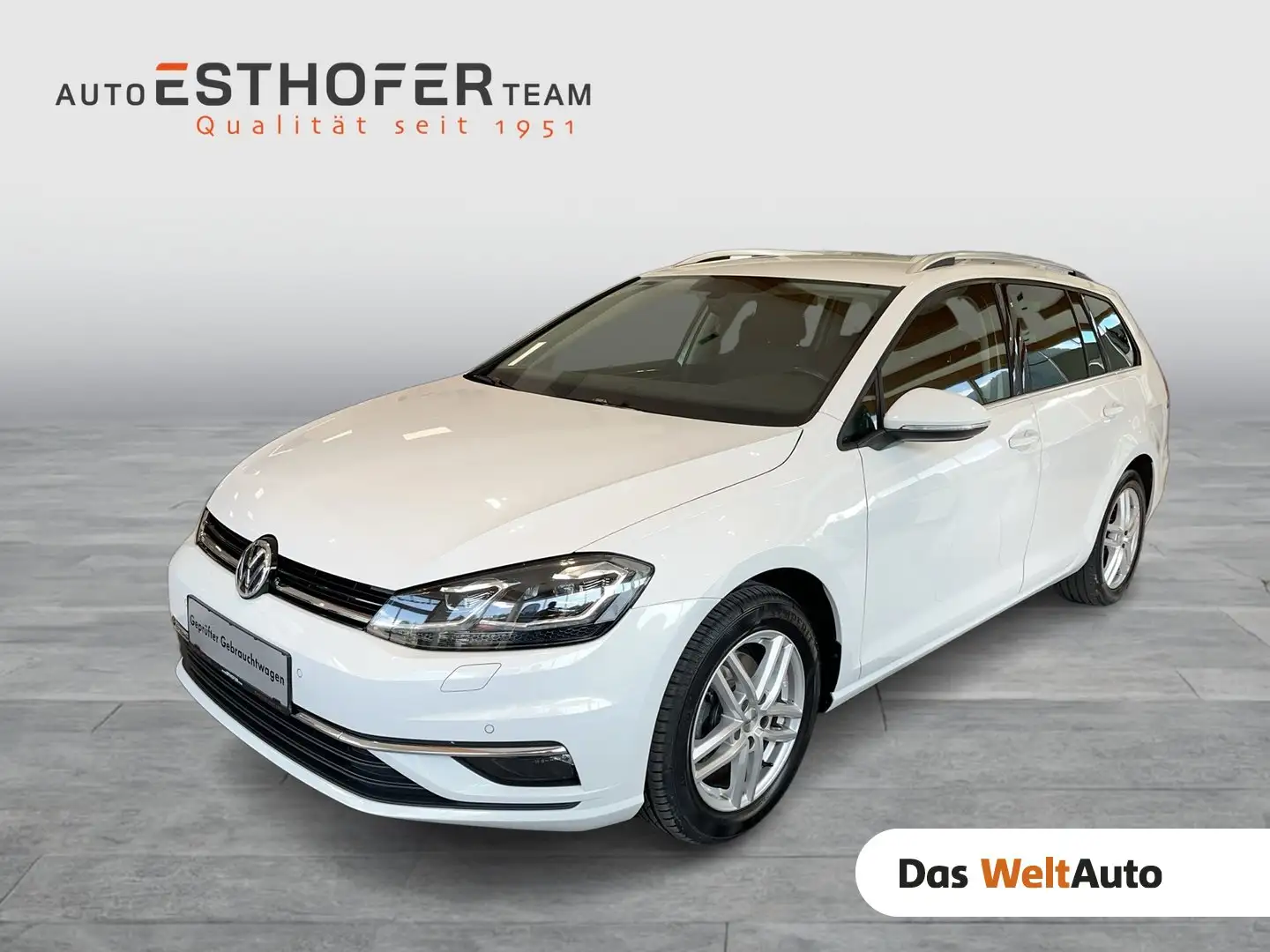 Volkswagen Golf Variant Highline 1,5 TSI ACT DSG Weiß - 1