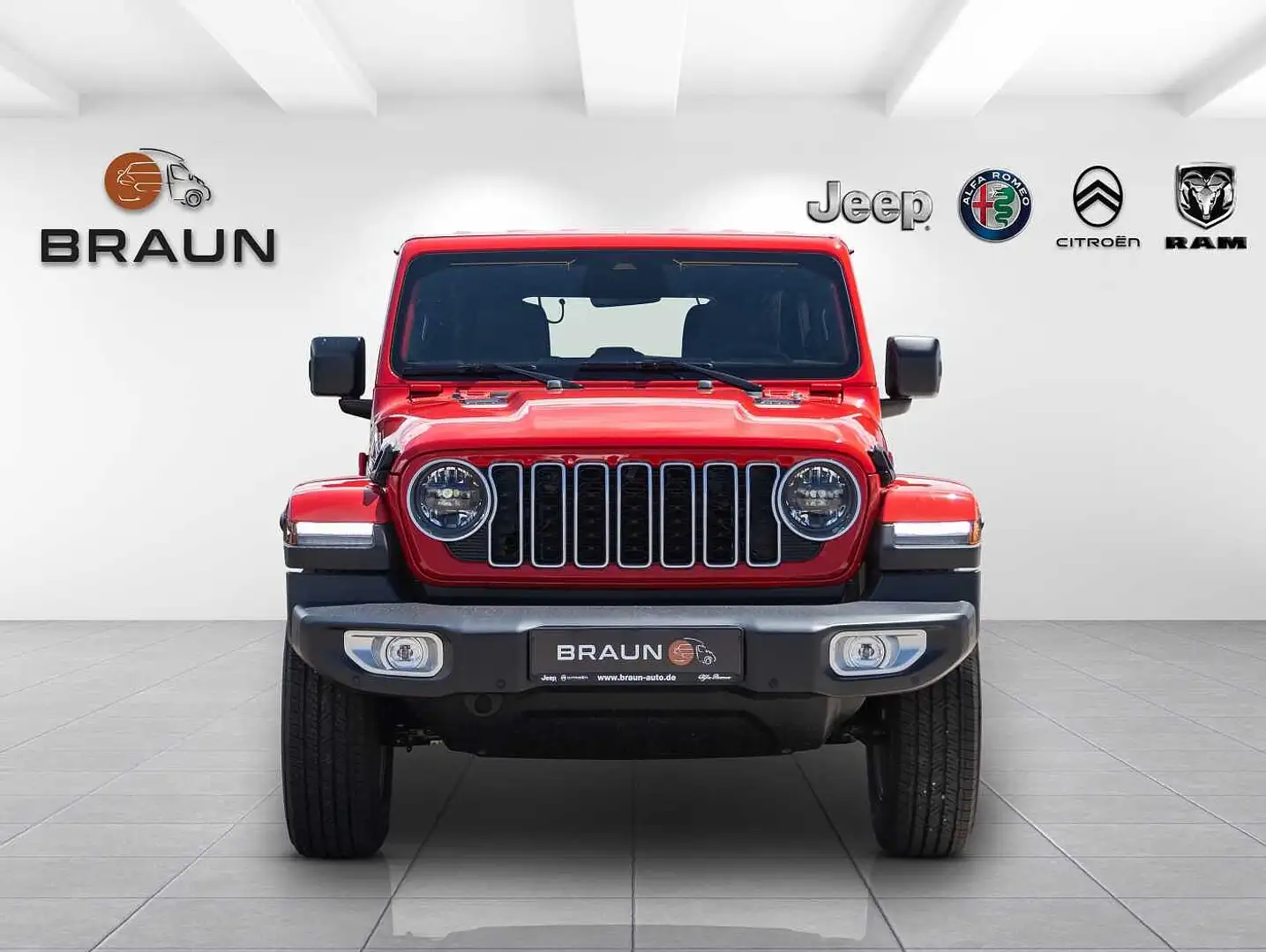 Jeep Wrangler MY24 Sahara 2.0l T-GDI Ultd. Rot - 2