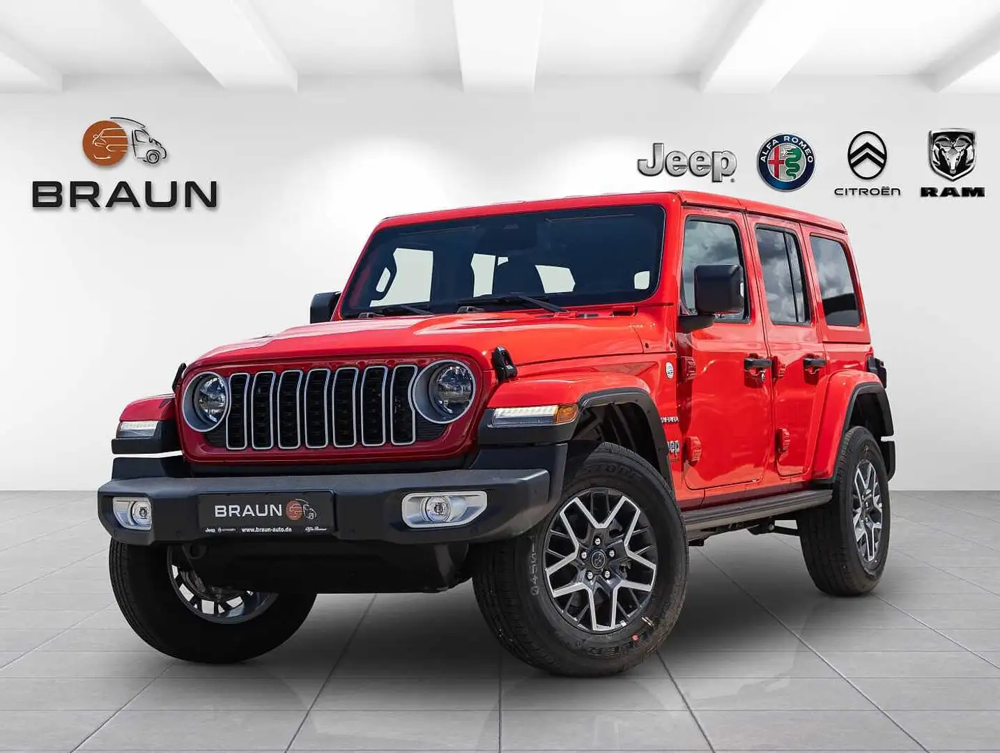Jeep Wrangler MY24 Sahara 2.0l T-GDI Ultd. Rot - 1