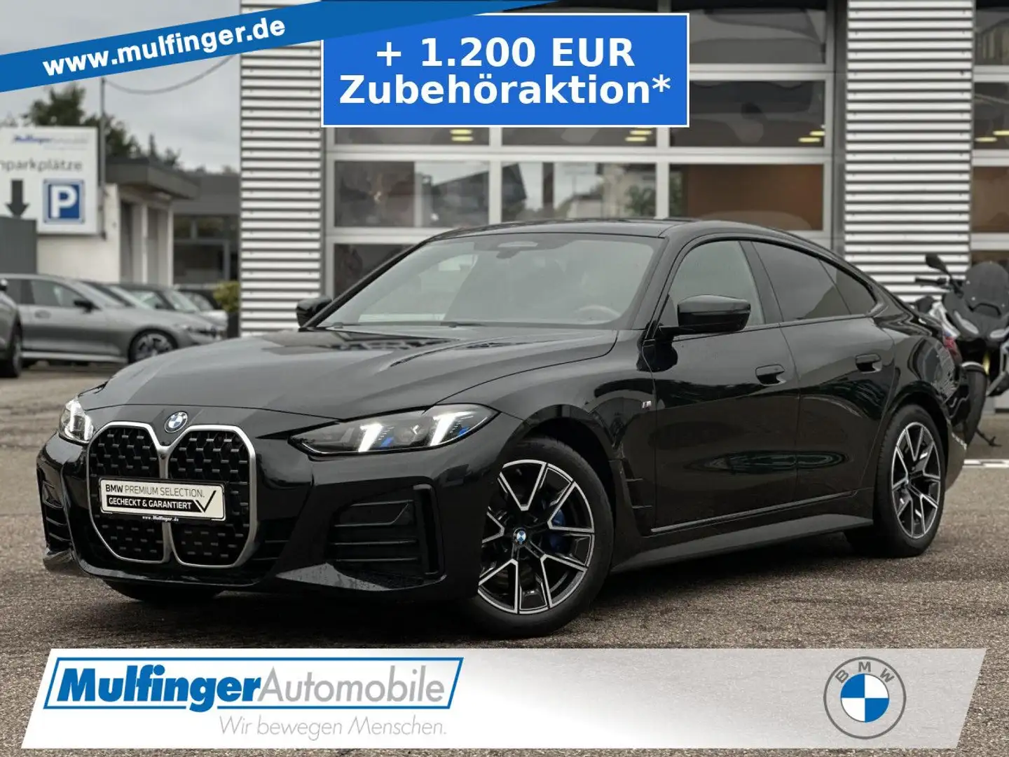 BMW 430 i xDr.GC. M Sport HUD ACC SurView.Ha/Ka.KomfZ Nero - 1