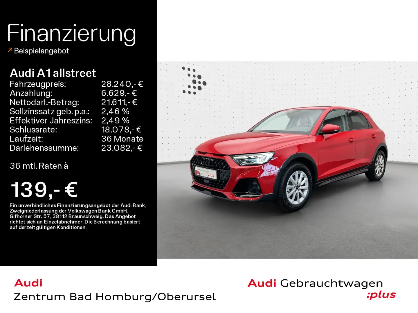 Audi A1 30 TFSI S line*Navi*LED*Alu*PDC*Vir Rot - 1