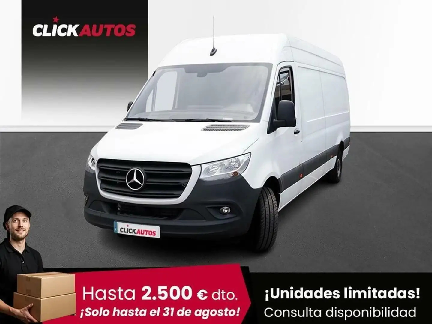 Mercedes-Benz Sprinter 2.0 CDI 114CV Furgon Largo Blanco - 1