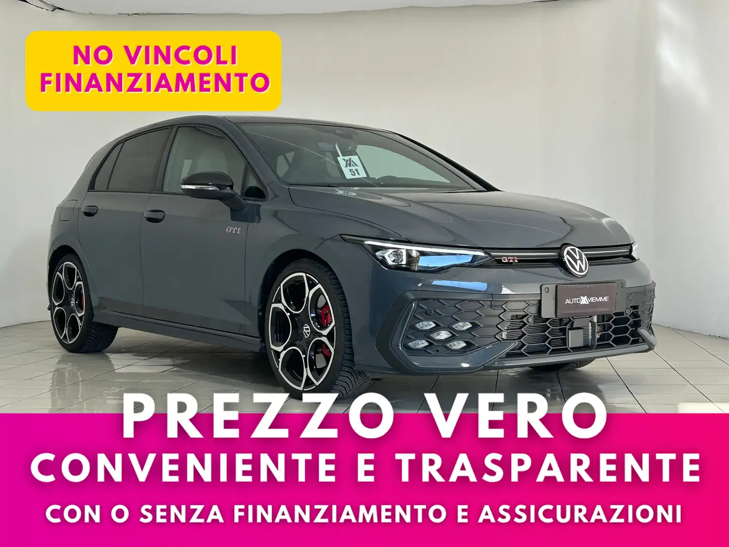 Volkswagen Golf GTI 8.5 2.0 265cv DSG + Tetto apribile Grijs - 1