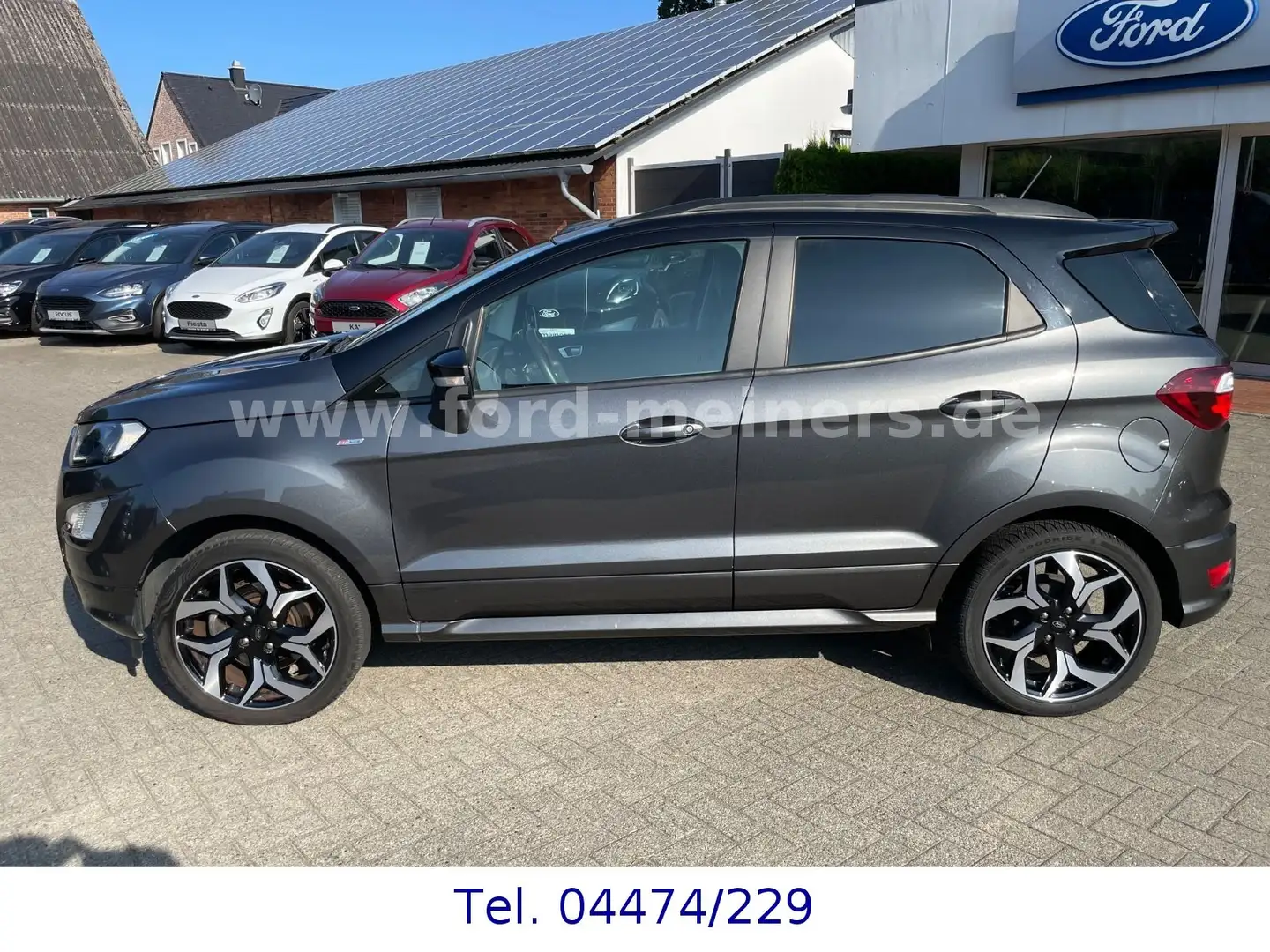 Ford EcoSport 1.0 EcoBoost ST-Line *1. Hand+TÜV neu* Grau - 2