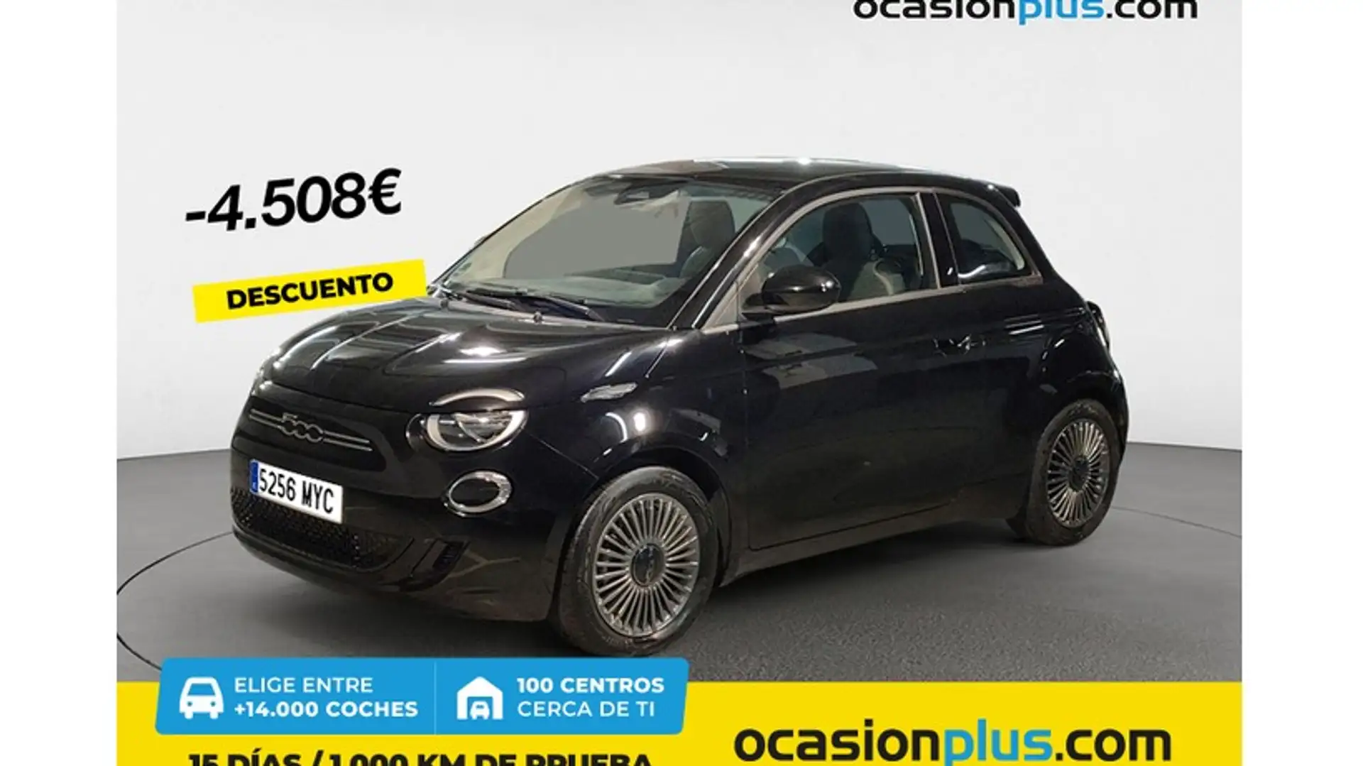 Fiat 500e 87Kw Icon Negro - 1