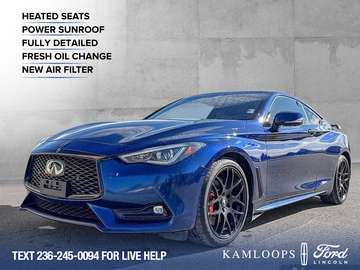 | Q60 | RED SPORT | POWER SUNROOF | HEATED SEATS | FULL-COLOR NAVIGATION | BOSE AUDIO |