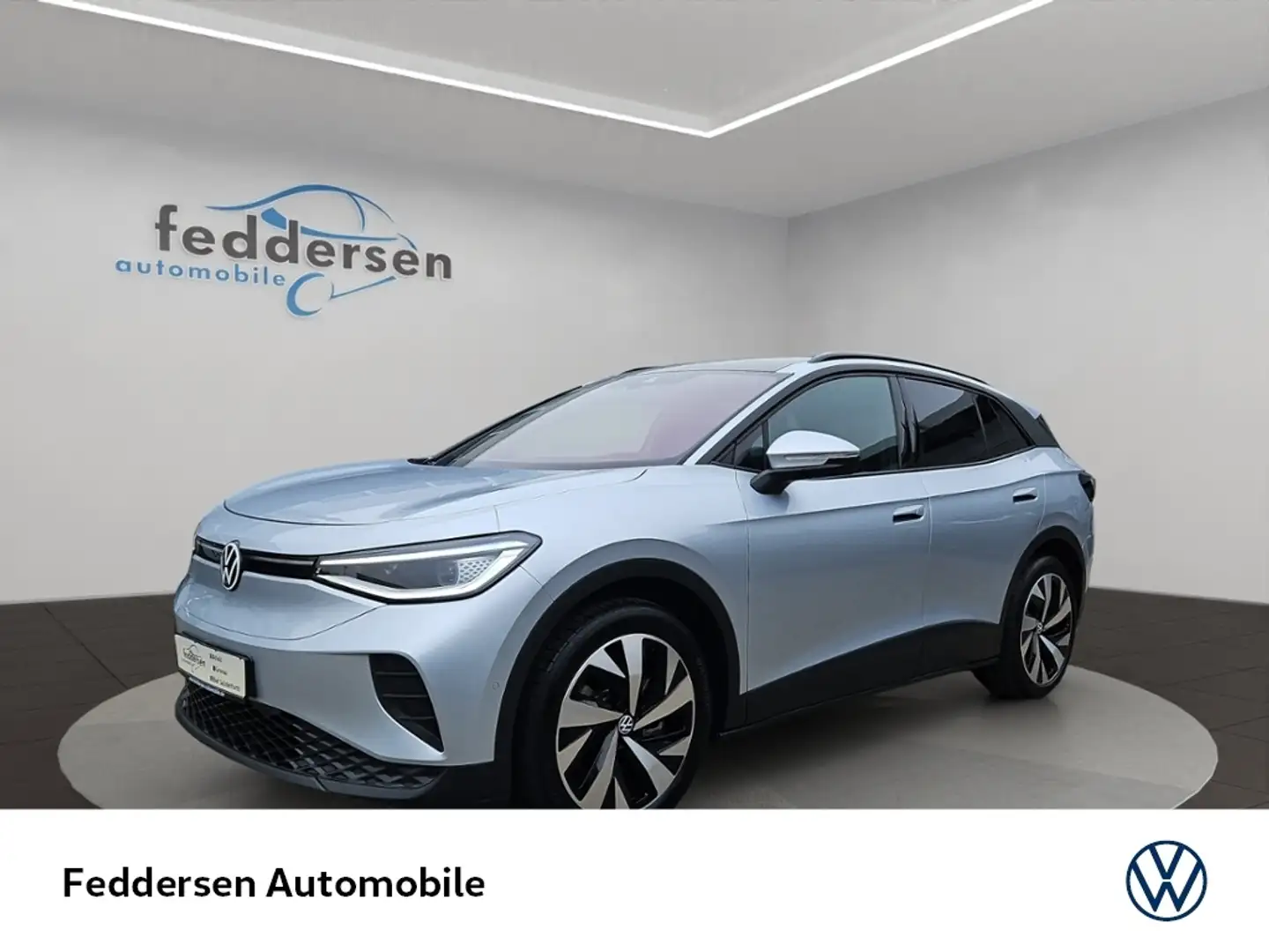 Volkswagen ID.4 Pro AHK HUD Navi Panorama Wärmepumpe Sitzheizung Silber - 1