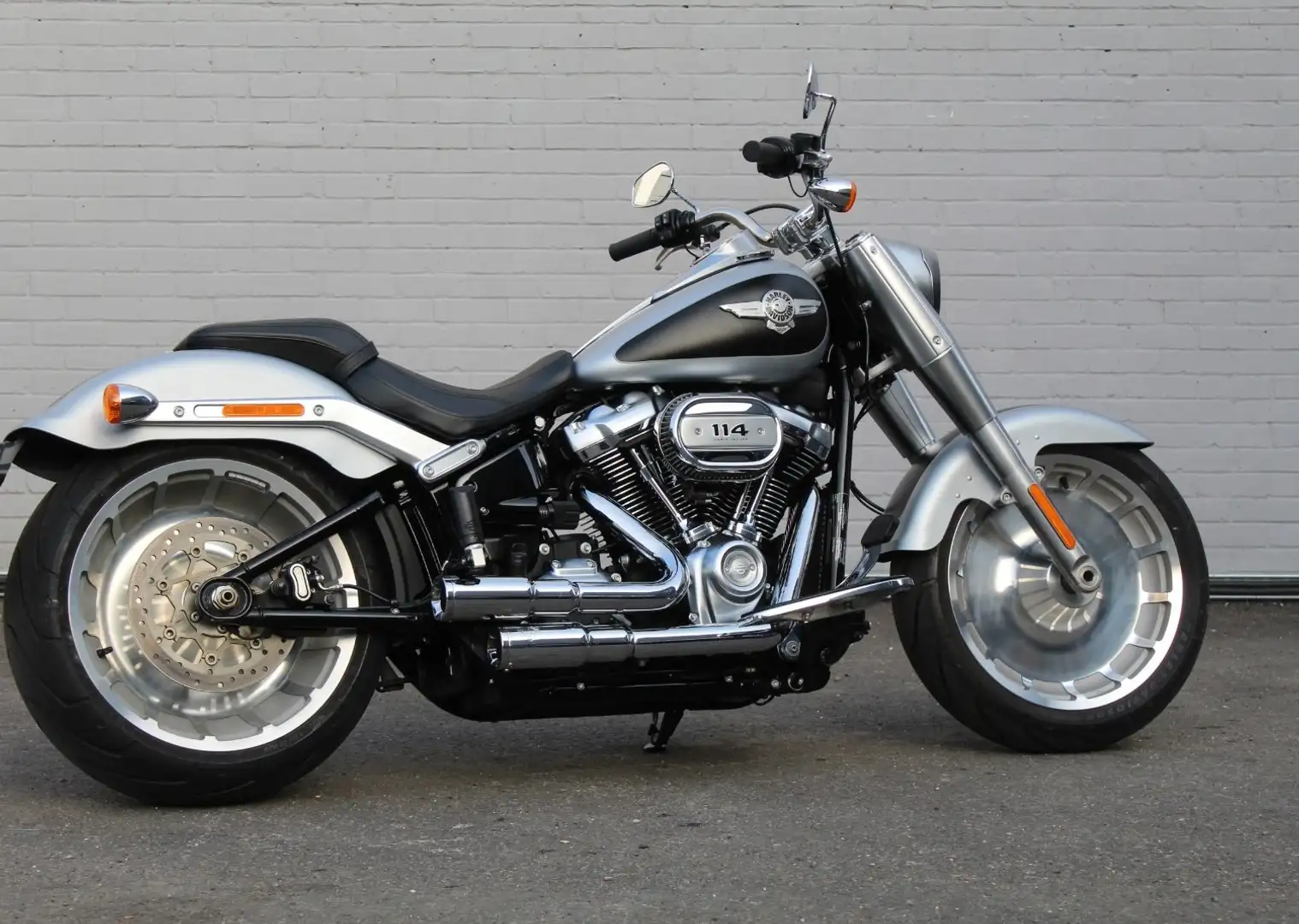 Harley-Davidson Fat Boy Срібний - 1